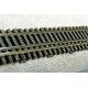 Bausatz flexibles Gleis Holzschwellen Doppelspur N / Nm | 90 cm