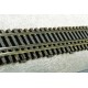 Bausatz flexibles Gleis Holzschwellen Doppelspur N / Nm | 90 cm